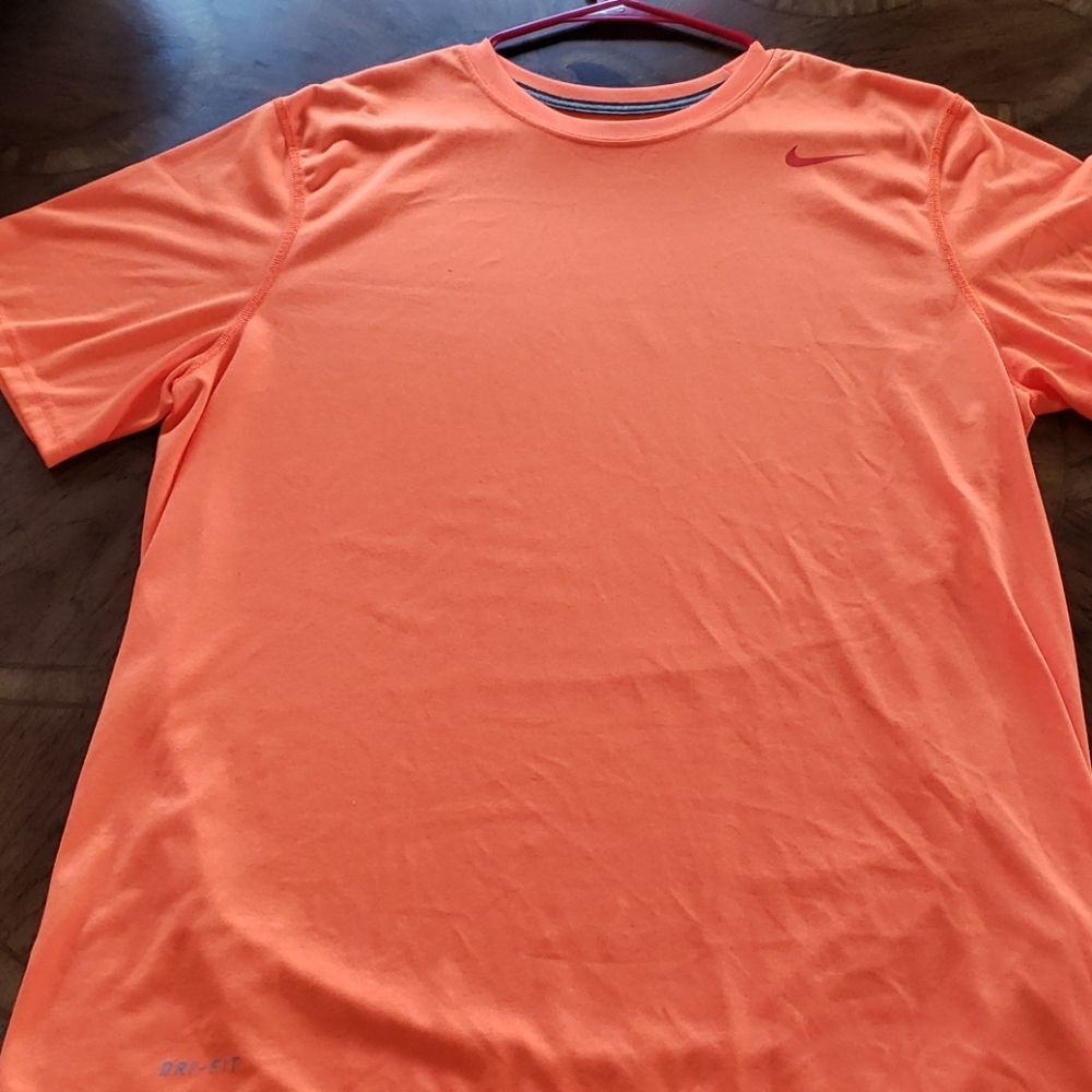 Orange Nike t-shirt
